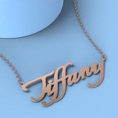 Tiffany name necklace Rose Gold Custom Necklace, Personalized Gifts For Her/Him Add something extra special to your jewelry box with Name Necklace Official engravable necklaces.
									The Tiffany's name necklace with little heart unique gifts Rose Gold is best gifts for Tiffany. Name Necklace Official provides affordable engravable jewelry that won't 
									break the bank. In addition, these pieces make for very thoughtful and appreciated gifts for friends and family. 
									And whether valentine's day gifts, mother's day gifts, christmas gifts, wedding gifts, graduation gifts, birthday gifts,
									 NAME NECKLACE are all the best gift choice store. Signature Style Name Necklace For Mother's Day, Rose Gold Nameplate Necklace For Mom, Personalized Signature Rose Gold Jewelry, Signature Rose Gold Jewelry For Personalized Gift, Custom Name Rose Gold Necklace For Mom, Custom Name Rose Gold Necklace For Anniversary, Personalized Rose Gold Jewelry For Birthday Gift, Rose Gold Name Necklace For Valentine's Day Anniversary, Personalized Rose Gold Necklace For Mom