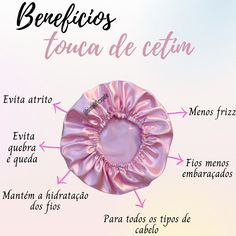 Este são os benefícios da touca de cetim The Glow Up, Happy Hair, Hair Maintenance, Skin Tips, Hair Skin, Glow Up?, Scrunchies, Curly Hair Styles