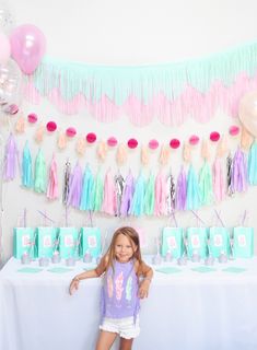 Kara's Party Ideas Pastel Painting + Art Themed Birthday Party | Kara's Party Ideas Pastel Paint Party, Pastel Art Party, Paint Birthday Party Ideas, Rainbow Paint Party, Rainbow Unicorn Party, Rainbow Paint, Art Birthday Party, Karas Party Ideas