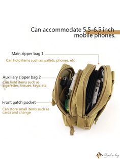 Bird in Bag - Tactical Waist Bag for Outdoor Adventures Versatile Chest Bag With Anti-theft Pocket For Outdoor, Outdoor Chest Bag With Pockets, Pouch Shape, Functional Belt Bag With Anti-theft Pocket For Outdoor, Military Style Bags With Pockets For Hiking, Military Nylon Bags For Outdoor, Utility Bag, Waist Pack, Vintage Floral Print, Waist Bag