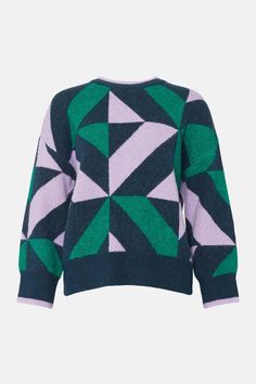 Style: Oversized JumperDesign: GeoFabric: KnittedLength: LonglineNeckline: CrewSleeve Length: Long Sleeve Jumper Designs, Notes Style, Oversized Jumper, Oasis Fashion, Sleeve Detail, Fashion Face, Jumpers And Cardigans, Oasis, Wool Blend