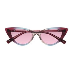 These slim acetate cat-eye frames are the perfect accessory to show your fun side while complementing your favorite outfits. The exaggerated shape brings style and playfulness anywhere you are, even outdoors. They work great as sunglasses. Choose from colors of black, transparent gradient purple, transparent gradient brown, or transparent gradient cyan. Sunglasses For Small Faces, Gradient Brown, Cute Frames, Eye Frames, Small Faces, Tinted Sunglasses, Cat Eye Frames, Geek Chic, Light Purple