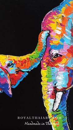 elephant painting elephant art elephant wall art elephant artwork elephant canvas elephant wall decor colorful elephant painting Elephant On Canvas, Painting An Elephant, Elephant Painting Canvas Acrylics, Colourful Elephant Painting, Animal Paintings On Canvas, Abstract Painting Elephant, Rainbow Elephant Painting, Elephants Painting