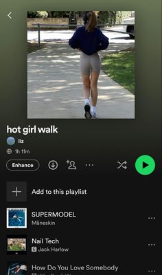 Walk Playlist, Walking Playlist, Playlist Aesthetic, Girl Walk