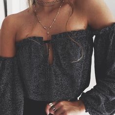 Future Fashion, Looks Style, Look Cool, Spring Summer Fashion, Dress To Impress, Shoulder Top, Off The Shoulder