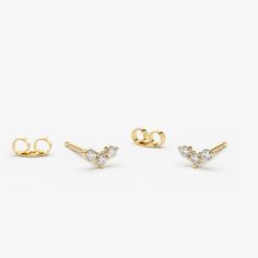 Made to Order
Gold Kt: 14K (also available in 18K)
Available Gold Color: Rose Gold, Yellow Gold, White Gold
Round Diamond: 6 pcs 1.75MM MM 
Number of Stones: 6 (for the pair)
Total CTW: 0.15 Ctw (for the pair)
Diamond Color-Clarity: G Color Si Clarity Stackable Rings Silver, Blue Diamond Ring, Minimalist Studs, Pave Diamond Ring, Dainty Studs, Tiny Studs, Gold Stud Earrings, Tiny Stud Earrings, Earrings Dainty