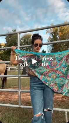 198K views · 43K reactions | A wild rag magic trick

#cowgirlstyle #cowgirloutfit #neonwrangler #neoncowgirl #wildrag #westernfashion #westernstyle | Amanda Haradon | Colorful Cowgirl Fashion