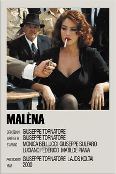 Melena Movie, Malena Movie Poster, Malena Movie, Polaroid Movie Poster, Iconic Movie Posters, Movie Card, Girly Movies