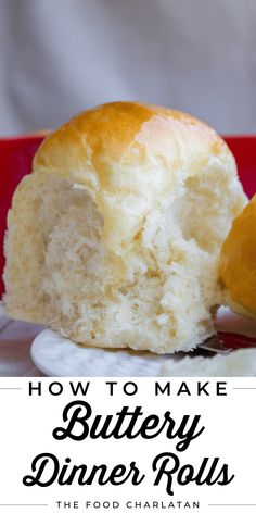 how to make buttery dinner rolls the food charian