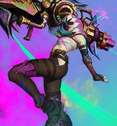 Jinx fanart | #arcane #leagueoflegends #LoL #fanart League Of Legends Aesthetic, Jinx Icon Arcane, Arcane Jinx Fanart, Jinx Arcane Aesthetic, Jinx Arcane Fanart, Powder Aesthetic, Jinx Arcane Icons