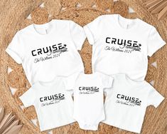 Custom Family Cruise 2024 Shirt Cruise Vacation T-shirt Cruise Trip 2024 Season Travel Shirt Matching Group Cruise Gift Travel Tee Trip Gift Explore our custom-made shirts, created with care to provide ultimate comfort for you and as a thoughtful gift for your loved ones. We take pride in quality, using only the finest materials. Support our small business and get in touch with any customization requests or questions. Your satisfaction is our priority. Thank you for choosing us! 🎁💌 HOW TO ORDE Customizable White Crew T-shirt, Customizable White Crew Neck T-shirt, Customizable Cotton Crew T-shirt, Customizable Crew Neck Tops For Summer, Group Cruise, Cruise Gifts, Cruise Trip, Travel Tees, Travel Shirt