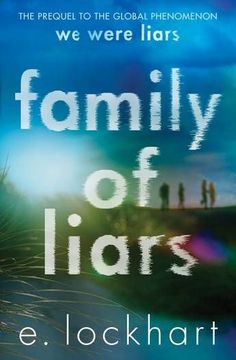 a book cover with the title family of liars