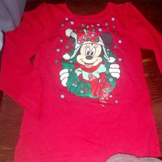 Thanks For Visiting My Page. New With Tags. Awesome Christmas Present! I Can Even Wrap It If Requested. Playful Mickey Mouse Winter Tops, Playful Mickey Mouse Top For Winter, Playful Mickey Mouse Winter Top, Cute Red Holiday Tops, Playful Red Christmas Tops, Disney World Princess, Alice In Wonderland Shirts, Minnie Mouse Hoodie, Mickey Shorts