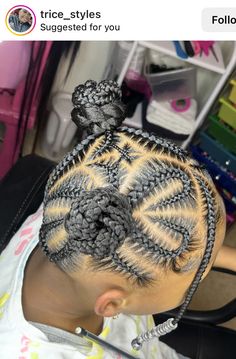 Children Hairstyles, Kids' Hairstyles, Kids Hairstyle, Cornrow Hairstyles For Men, Parting Hair, Haute Hair