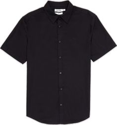 Slim Fit Short Sleeve Shirt With Button Closure, Slim Fit Short Sleeve Cotton Shirt, Classic Fitted Short Sleeve Shirt, Slim Fit Cotton Short Sleeve Button-up Shirt, Slim Fit Short Sleeve Cotton Button-up Shirt, Slim Fit Short Sleeve Shirt For Work, Slim Fit Short Sleeve Work Shirt, Business Casual Shirt With Short Sleeves And Placket, Business Casual Short Sleeve Shirt With Placket