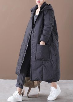 Casual plus size winter jacket overcoat black hooded Button Down warm winter coat

 Materials used: cotton blended,  goose down

Measurement:Size XXL/BUST-112cm   
length 108cm / 42.12"
Shoulder 40cm / 15.6"
Sleeve length 60cm / 23.4"
Armhole 38cm / 14.82"
bust 112cm / 43.68"
Waist 118cm / 46.02"
Cuff 26cm / 10.14"


Size 3XL/BUST-116cm   
length 109cm / 42.51"
Shoulder 41cm / 15.99"
Sleeve length 61cm / 23.79"
Armhole 39cm / 15.21"
bust 116cm / 45.24"
Waist 122cm / 47.58"
Cuff 27cm / 10.53"


S Plus Size Winter Jackets, Embroidery Boots, Casual Winter Coat, Plus Size Winter, Casual Coat, Nike Outfits, Warm Winter, Winter Coat, Winter Jackets