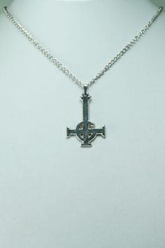 Casual Cross Jewelry Gift, Casual Cross Jewelry For Gifts, Silver Necklaces, Silver Plate, Plating, Chain, Silver