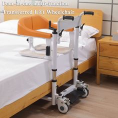 ad eBay - Find many great new & used options and get the best deals for Patient Chair Transferred Lift Wheelchair w/180° Split Seat and Bedpan 440 lb at the best online prices at eBay! Free shipping for many products! Home Lift, Elderly Home, Shower Chair, Back To Home, Chair Height, Caregiver