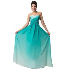 A-Line Ombre Chiffon Long Evening Bridesmaid Dress Strapless Chiffon Dress For Wedding, Wedding Chiffon Dress With Ruched Bodice For Prom, Chiffon Wedding Dress With Ruched Bodice For Prom Season, Green Chiffon Mother Of The Bride Dress For Wedding, Chiffon Evening Dress For Bridesmaids In Prom Season, Chiffon Evening Dress For Bridesmaids During Prom Season, Sweetheart Neckline Chiffon Bridesmaid Dress For Prom Season, Chiffon Bridesmaid Dress With Ruched Bodice For Wedding, Chiffon Evening Dress With Ruched Bodice For Banquet