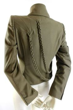 A Jacket, Clothing Details, Jacket Design, Mode Vintage, Fashion Details, Costume Design, Moda Fashion