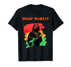 PRICES MAY VARY. Officially Licensed by Ziggy Marley Lightweight, Classic fit, Double-needle sleeve and bottom hem Ziggy Marley, Green Gold, Branded T Shirts, Green And Gold, Red Green, Top Styles, Fashion Branding, Entertainment, Mens Graphic Tshirt