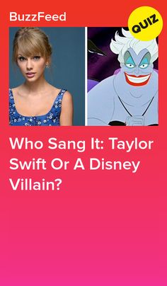 an advertisement for the movie, who sang it taylor swift or a disney villain?