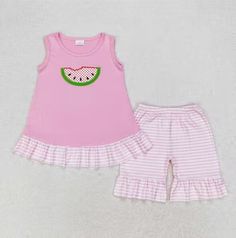 RTS -- Watermelon Embroidery, Watermelon Girl, Woman Costumes, Dress India, Wholesale Boutique Clothing, India Dress, Summer Watermelon, Barbie Party, Trendy Kids