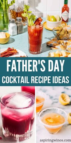 father's day cocktail recipe ideas