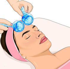 Service Illustration, Skin Care Pictures, Ice Globes, Esthetician Marketing, Skin Care Business, Skin Care Spa, Skin Care Clinic, Pretty Skin