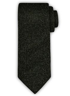 This 100% pure wool Tweed Tie has been hand crafted with premium finish.  This tie would compliment your suits or blazers and will stand out with it's solid finish.  A must have for your neckwear collection that you won't find anywhere else.  Width at widest : 2.75 inches. Formal Black Suit And Tie Accessories For Winter, Semi-formal Wool Suit And Tie Accessories For Winter, Winter Semi-formal Wool Suit And Tie Accessories, Elegant Fitted Winter Tie, Wool Suit And Tie Accessories For Fall, Classic Formal Ties For Winter, Classic Winter Formal Ties, Classic Winter Business Suit And Tie Accessories, Wool Business Suit And Tie Accessories