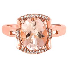 This collection features an array of magnificent morganites! Accented with Diamond these rings are made in rose gold and present a classic yet elegant look. Classic morganite ring in 18K Rose gold with Diamond. Morganite: 2.37 carat, 10X8mm size, oval shape. Diamond: 0.071 carat, 0.80mm size, round shape, G color, VS clarity. Gold: 3.69g, 18K Rose Gold. R686 Fine Jewelry Morganite Round Cut, Fine Jewelry Rings With Rose Cut Diamonds And Morganite, Morganite Pear-shaped Fine Jewelry Ring, Luxury Morganite Diamond-cut Jewelry, Gift Morganite Crystal Ring, Round Shape, Naha, Morganite Ring, Morganite, 18k Rose Gold