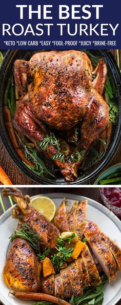 the best roast turkey keto low carb easy fool - proof juicy - brine - free