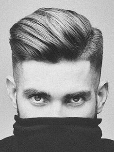 Fade Hairstyle, Pompadour Men, Haircut For Men, Hairstyle Men