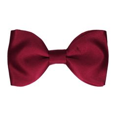 Burgundy Red Wine Plain Solid Satin Bow Tie - Bow Tie with Free UK Delivery - Mrs Bow Tie Red Satin Bow Tie Adjustable, Adjustable Red Satin Bow Tie, Red Bow Tie For Party, Red Bow Standard Bow Tie For Party, Classic Bow With Ribbon, Red Satin Standard Bow Tie, Elegant Red Adjustable Bow, Elegant Red Satin Bow, Classic Red Bow With Ties