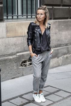 Cute Tomboy Outfits, Tomboy Stil, Gut Instinct, Tomboy Look, Biker Shorts Outfit, Tomboy Outfits, Mode Casual, Womens Fashion Inspiration, Looks Street Style