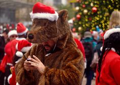 There's no better time to be socially courageous than at SantaCon! So grab your costume, get fresh with Scope, and jingle all the way, because it's time to party with everyone on the naughty and nice list. Nice List, Jingle All The Way, All The Way, The Way, Winter Hats, Hats