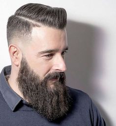 Popular Beard Styles, Gentleman Haircut, Beard Styles Short