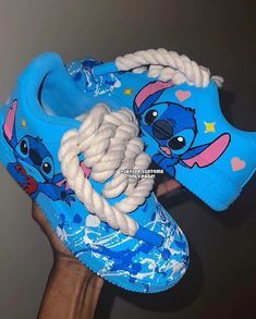 Step into a playful world with these Cartoon Animal Blue Custom Air Force 1 shoes. Featuring a unique design that will make you stand out, these sneakers are perfect for those who like to add a touch of fun to their style. Express your unique personality with every step! Exactly as shown in the pictures. 📷 Brand New & Authentic. 💯 Hand Painted with attention to detail. 👨‍🎨 Waterproof and Flexible. ❤️ Unisex model. Please refer to the Size Chart. 👟👫 Free Worldwide Shipping. ✈️🌍 Blue Custom Air Force 1, Air Force 1 Shoes, Custom Air Force 1, Swag Shoes, Papua New Guinea, Pitcairn Islands, Haiti, Cartoon Animals, Air Force 1