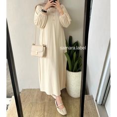 Joya Long Sleeve Midi Dress Material From Premium Quality Knit Size: Chest: 100cm Upper arms: 46cm / Dress Length: 118cm Sleeve Length: 46cm Breastfeeding Friendly  Wudhu Friendly Long Casual Beige Sweater Dress, Casual Long Beige Sweater Dress, Casual Beige Ribbed Sweater Dress, Casual Cream Ribbed Dress, Casual Beige Maxi Dress For Winter, Casual Long Knit Maxi Dress, Casual Beige Knit Maxi Dress, Casual Cream Knit Dress, Casual Knit Cream Dress