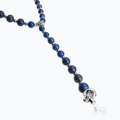 Frida Kahlo was intimately connected to the roots of Mexico, both through her heritage and her love for pre-Hispanic art and jewelry. The centerpieces of this transformable necklace are the multisized spheres, key elements of pre-Columbian craftsmanship, crafted from two outstanding materials: sterling silver and lapis lazuli. Frida and Mexico are deeply intertwined, their unique connection inspired us to create a universe with the deepest essence of her country. FRIDA KAHLO is a trademark of th Elegant Necklace With 108 Beads Pendant, Luxury Sterling Silver Necklace With Polished Beads, Hispanic Art, Gold Vermeil Jewelry, Lapis Lazuli Necklace, New Charmed, Vermeil Jewelry, Charm Rings, The Roots