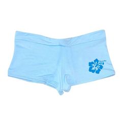 Coconut Girl Aesthetic Micro Shorts with Hibiscus Flower Perfect for a beachy, Coconut Girl aesthetic look Material: Polyester Cheap Beach Bottoms From Urban Outfitters, Cheap Cute Summer Bottoms, Cheap Beachy Bottoms For Spring, Cheap Tropical Beach Bottoms, Cheap Beachy Shorts, Aesthetic Summer Accessories, Y2k Swim Shorts, Stretch Beach Party Shorts, Blue Hawaiian Bottoms For Beach Party