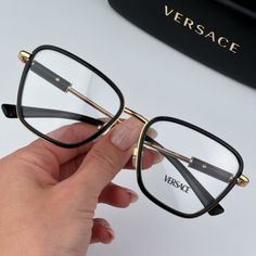 Versace Ve1292 1438 Brand New Eyeglasses Black Cat Eye Unisex Same/Next Day Shipping! Brand New And 100% Authentic! Made In Italy. Brand: Versace Collection 2024 Model: Ve1292 / Ve 1292 Color Code: 1438 Gender: Women /Unisex Frame Color: Black Lens Color: Demo Lens Material: Customisable Frame Shape: Cat Eye Frame Style: Full Rim Frame Material: Metal Size: 54x17x140 100% Uv Protection. Full Retail Versace Set Includes: 1. Glasses 2. Case 3. Cleaning Cloth With Brand Logo 4. Versace Booklet 5. M Versace Glasses Frames Woman, Versace Glasses Frames, Versace Sunglasses Women, Prescription Glasses Frames, Versace Pink, Versace Eyeglasses, Black Cat Eye, Versace Gold, Versace Glasses