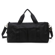 Dry and Wet Separation Independent Shoe Bag Travel Bag Men and Women Fitness Bag - Black - 4Z88744912 - Bags, Travel Bags  #TravelBags #Bags # #Travel #Bags Mens Gym Bag, Mobile Bag, Nylon Travel Bag, Sports Bags Gym, Workout Bags, Mens Travel Bag, Travel Storage Bag, Swimming Bag, Travel Handbags