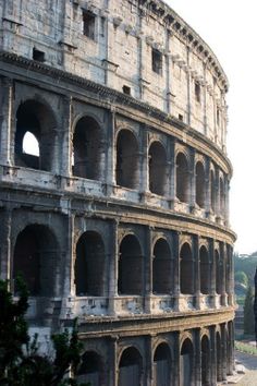 an old photo of the colossion in rome