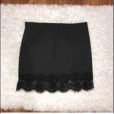 Black With Lace Trim Hidden Zipper On Side Waist 32” Length 17” Forever 21 Black Mini Skirt For Date Night, Forever 21 Black Mini Skirt For Night Out, Forever 21 Black Lined Mini Skirt, Forever 21 Fitted Mini Skirt For Date Night, Forever 21 Black Mini Skirt, Forever 21 Fitted Pencil Mini Skirt, Light Pink Skirt, Pink Denim Skirt, Flowy Mini Skirt