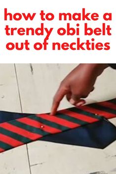 upcycled necktie belt Upcycling Ties, Obi Belt Diy, Diy Neck Tie, Necktie Belt, Neck Tie Projects, Diy Necktie Projects, Belt Tutorial, Mens Ties Crafts, Jewelry Upcycle