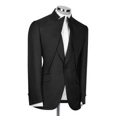 Package Includes: 1 x Jacket – 1 x Pant

We are introducing our stunning custom black designer tuxedo, designed for the discerning gentleman. This exquisite tuxedo features premium 120s fabric with a luxurious silk lining, ensuring comfort and sophistication for all seasons.

 	Fabric: 120s
 	Lining Fabric: Silk
 	Pattern: Plain
 	Buttons: Black Fabric
 	Construction: Half Canvas
 	Seasonality: All Season
 	Jacket: 2 Flap Pockets, Single Button Closure
 	Trouser: Flat front, 2 Back Pockets, Zip Closure Elegant Black Outerwear For Black-tie Events, Tailored Tuxedo Outerwear For Black Tie Events, Timeless Black Tuxedo For Evening, Elegant Black Outerwear For Black Tie Events, Timeless Black Tuxedo For Semi-formal Occasions, Timeless Black Tuxedo For Black-tie Events, Black Tie Tuxedo Outerwear, Black Tuxedo With Pressed Crease For Evening, Elegant Tailored Outerwear For Black Tie Event