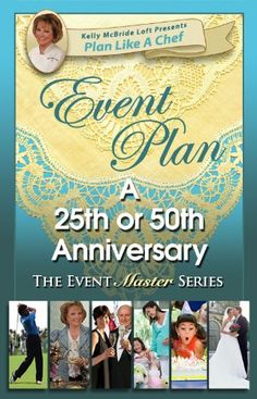 the event plan for fashion show is shown in blue and green colors with pictures of people