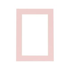 an empty pink square frame on a white background