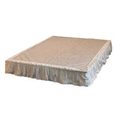 an image of a mattress that is not in use on the ground or bed frame